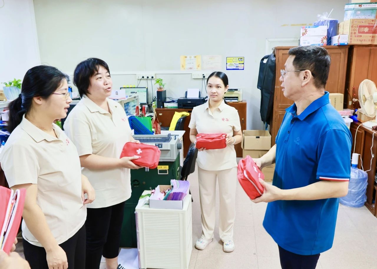 情系职工送清凉 身心护航保康健——白云山js33333金沙线路检测制药开展夏日防暑降温与康健眷注系列活动